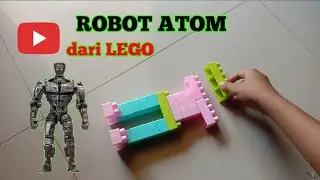 MEMBUAT ROBOT ATOM DARI LEGO BLOK