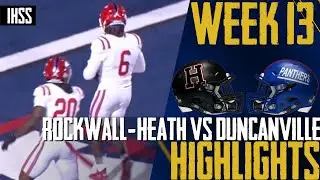 Duncanville Dominates Rockwall Heath 43-6, Yancy Scores 4 TDs