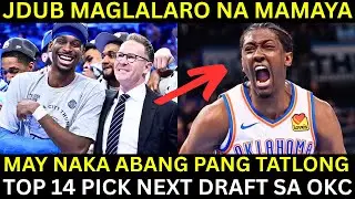 Jalen Williams BLESSING pa ang Injury! NABAWASAN ng $50 Million! OKC may 3 TOP 14 Picks!
