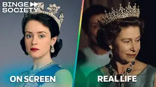Queen Elizabeth II on screen vs real life through the years