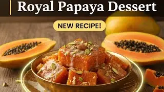 Papita Mithai Recipe | पपीते से बनी स्वादिष्ट मिठाई | Papaya Sweet Recipe|Easy Mithai|papaya recipe 