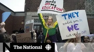 Thousands of Ontario students protest Doug Ford's changes to education