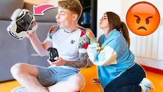 LA IGNORO CON C&Aacute;MARA OCULTA 😳 *no esperaba esto* Exi