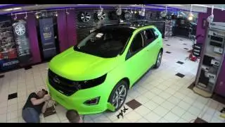 MAX Full Vinyl Wrap Timelapse - 2015 Ford Edge