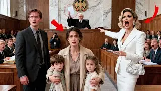 Poor Wife Arrived With Twins At Hearing &mdash; Mistress Lost Control After Judge Exposed The Secret