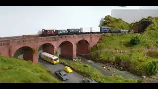 Scenery & weathering work on the Preserved Railway layout in 00 gauge