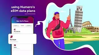 Be Online While in Europe - Numero eSIM Mobile Data