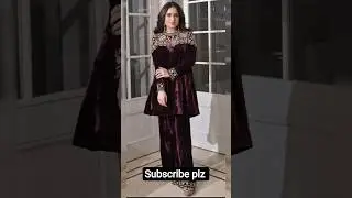 latest winter party wear dresses/velvet party wear dress #unfreezemyacount #wedding #winterspecial