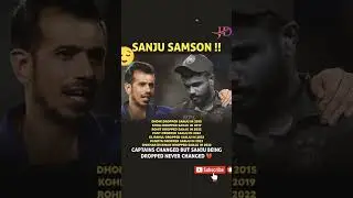 Sanju samson 💔drop team🥲#cricket #shortvideo