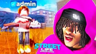 Я играл с ХАКЕРОМ в Roblox Street Life Remastered...