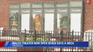 Malco Theater open seven days a week