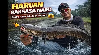 Aku Ingat Sangkut Kayu… Rupanya Haruan Monster!