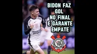 MAJESTOSO!! COM GOL NO FINAL CORINTHIANS GARANTE EMPATE COM SÃO PAULO!!