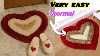 Super easy and beautiful Doormat ideas 💡|Doormat Making At Home with old clothes|Galicha,mat,rug