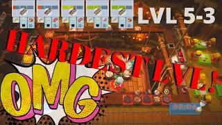 Hardest LVL for us - Overcooked 2 Couch Co Op Game - PS4 Pro Gameplay