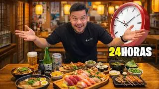 24 HORAS COMENDO S&Oacute; COMIDAS DO JAP&Atilde;O