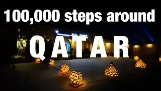 [4k] Qatar &mdash; Al Wakrah Souq at Night