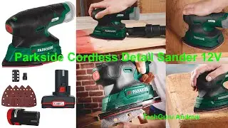 Parkside Cordless Detail Sander 12V PAMS 12 A1
