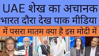 Pak media crying as uae president Mohammad bin zayad will come India to meet pm modi for big deal