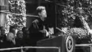 June 11, 1962 - President John F. Kennedy's Commencement Address at Yale University,
