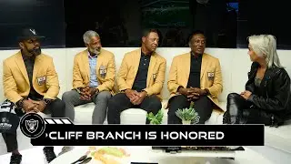 Cliff Branch Honored in Front of His Peers, T-pain and Kenny Smith Enjoy Allegiant Stadium | NFL