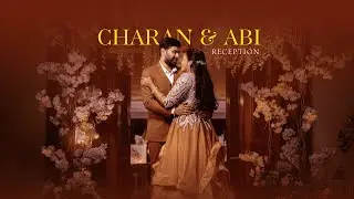 Beautiful Reception Moments of Charan & Abi | Cinematic video by vividcaptures