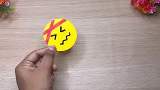 DIY Hurt Emoji 🤕 | Injured Face Paper Craft
