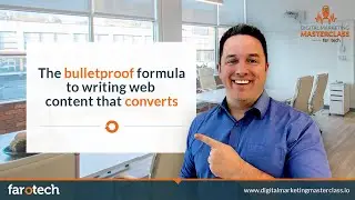 The bulletproof formula to writing web content that converts