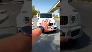 nice traffic incident with g63 /Приятный дорожный инцидент с геликом