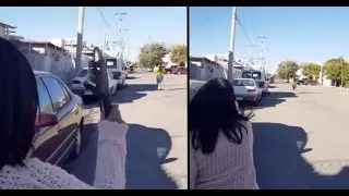 Upset Mother throws sandal and hits teen daughter from amazing distance #shorts