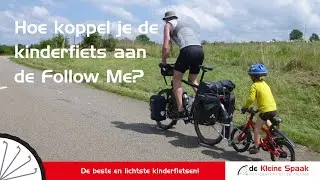 Follow Me Tandem koppelen aan kinderfiets