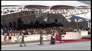معالي القائد العام لقوة دفاع البحرين يرعى حفل تخريج دورة مرشحي الضباط الجامعيين للإناث رقم/ 1 ج/1