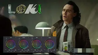 DaVinci Resolve 17 Cinematic Color Grading Tutorial - 'Loki'