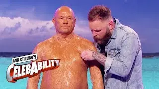 Arron Crascall Peels Skin!? | Iain Stirling's CelebAbility