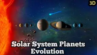 SOLAR SYSTEM PLANETS EVOLUTION in 3d Animation _Unlimited Dataz