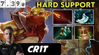 Cr1t Bounty Hunter Hard Support - Patch 7.39e Pro Player Full Gameplay