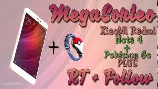 Sorteo XiaoMi Redmi Note 4 + Pok&eacute;mon Go Plus (SPAIN)