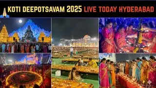 Deepotsavam Hyderabad 2025 || Chief minister is Revanth Reddy Visit || Big Event in Telangana