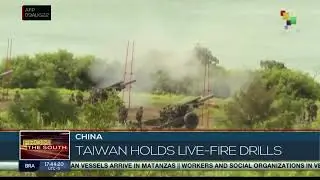Taiwan begins live-fire artillery drills in response to Chinese military exercise