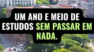 DESANIMADO! UMA ANO E MEIO DE ESTUDOS SEM PASSAR EM NADA. Concurso Escrevente TJSP 2026/2027.