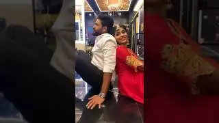 actor Sabari and layavaisha shared a new reel 🥰🥰