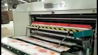 China Auto Feed Flexo Printer Slotter Machine