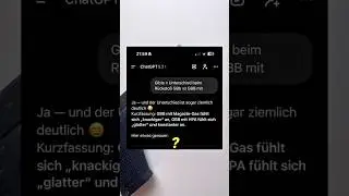 R&uuml;cksto&szlig; HPA vs Gas ⛽️!