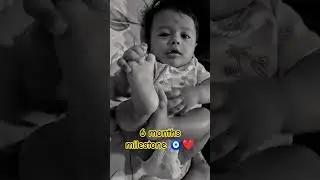 6th month milestone❤️🧿#diyanunnithan #cutebabbyboy #baby #babyshorts #newbornbaby #trending
