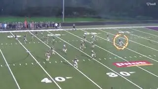2018 Dylan Cosey #16 Freshman Football Season Highlights