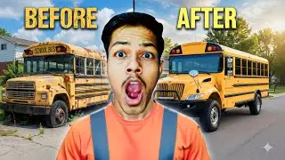 I CONVERT SCRAP TO LUXURIOUS BUS | BUS FLIPPER SIMULATOR GAMEPLAY #1