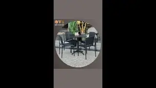 Introducing the versatile PP chair and table set from Ovi Furniture Design! 💥