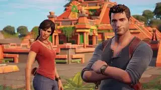 FORTNITE КОЛЛАБОРАЦИЯ С UNCHARTED трейлер Скин из анчартед фортнайт