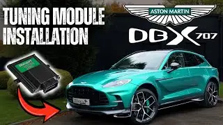 Aston Martin DBX 707 4.0 V8 Chip Tuning Box Installation