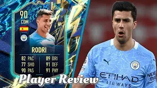 ИСПАНСКИЙ КАНТЕ! 🙌 ОБЗОР ИГРОКА TOTS RODRI 90! FIFA 22 ULTIMATE TEAM